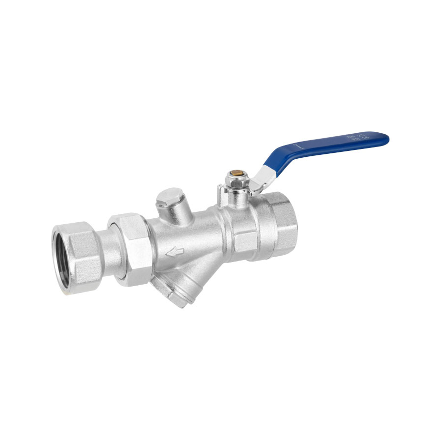 Messing Inner Wire Union Filter Ball Valve