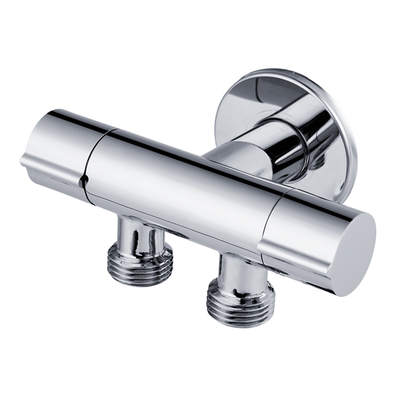Messing tap bidet badeværelse lukket slukket t ventil