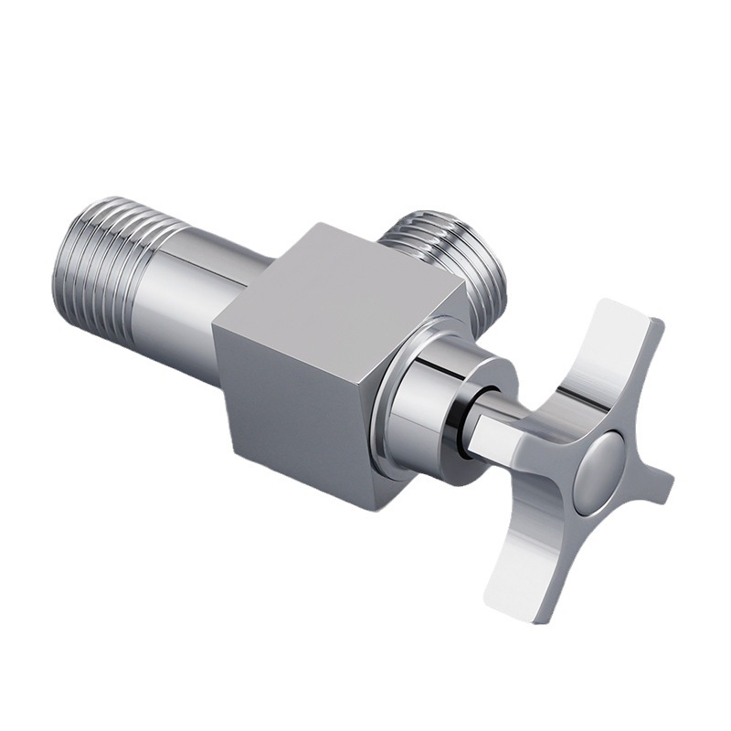 Chrome Pated Brass Square Angle Valve