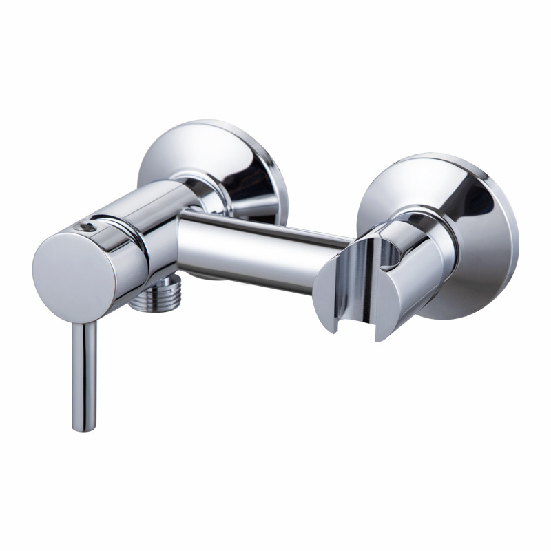 Varmt og koldt messingbadhaner mixer med Holder Bracket